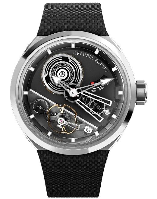 Review Greubel Forsey Balancier S2 Titanium Rubber watch price
